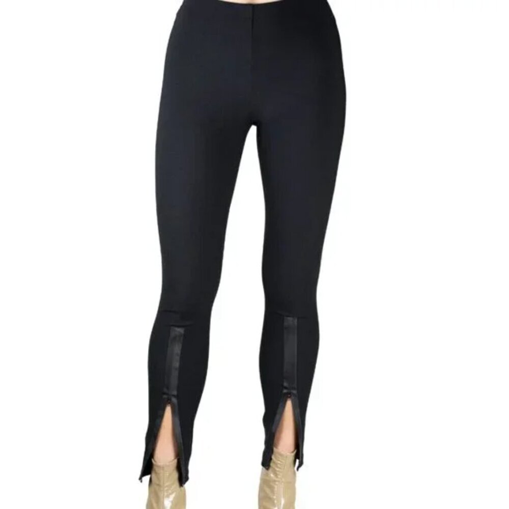 Elaine Kim Tech Stretch Pant w/ Front Ankle Liquid Zipper - TAKARRI CORE